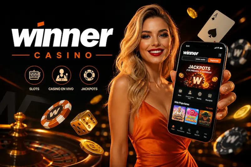 Winner casino México app con juegos de casino online y pagos en MXN